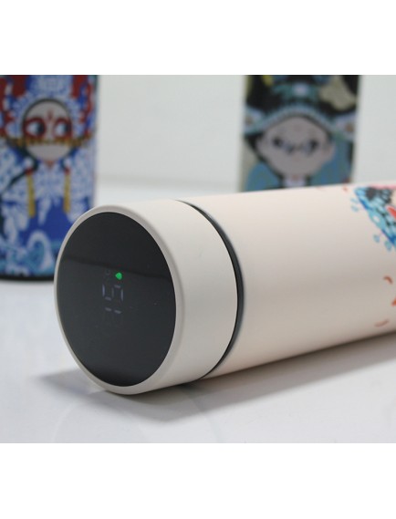 Dijital Göstergeli Paslanmaz Çelik Termos