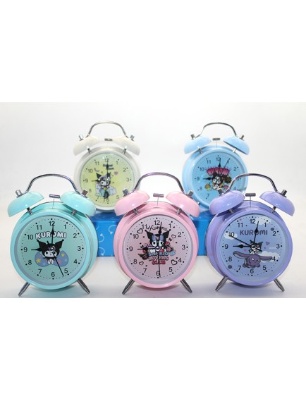 Kuromi, Hello Kitty, Mickey Mouse Masa Üstü Çalar Saat