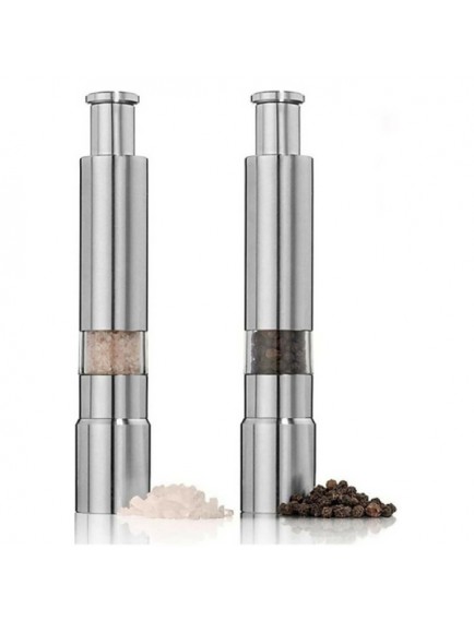 Paslanmaz Çelik Otomatik Basmalı Baharat Öğütücü
