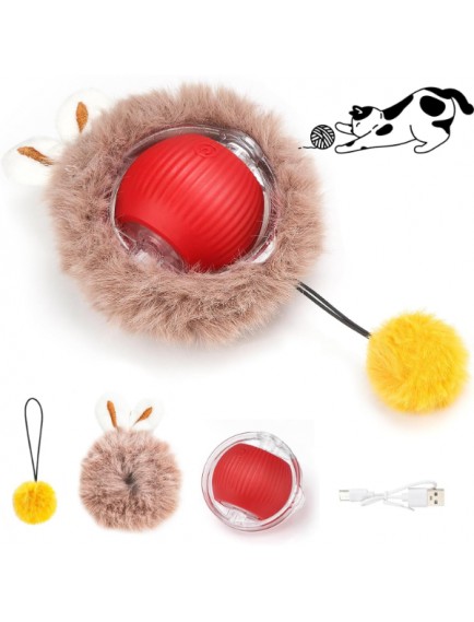 Tüylü Şarjlı Kedi Oyuncağı