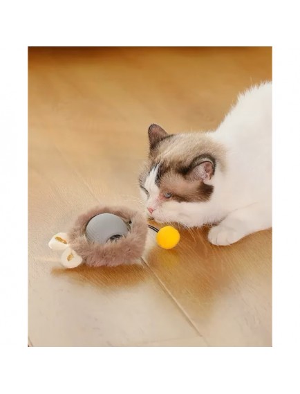 Tüylü Şarjlı Kedi Oyuncağı