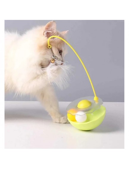 Zilli Kedi Otlu Hacıyatmaz Oyuncağı