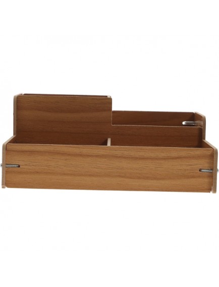 Ahşap Masa Üstü Düzenleyici Kutu
