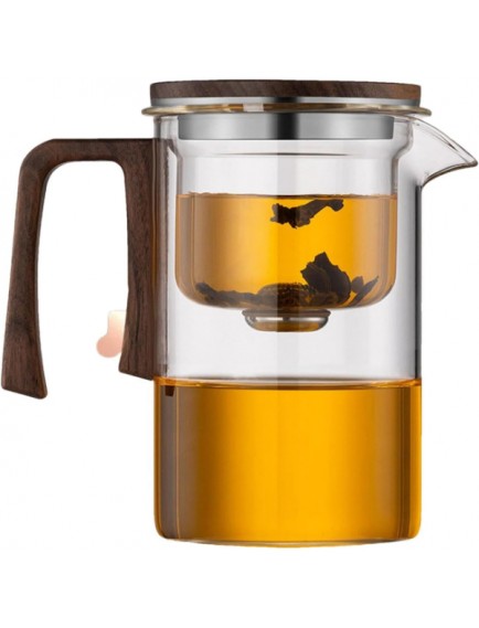 Otomatik Cam Demlik Ve 2'li Bardak Seti