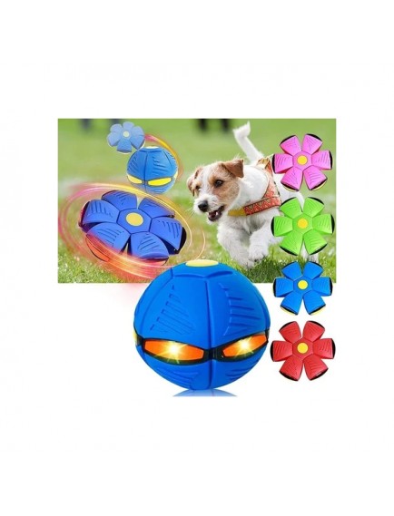 Işıklı Zıplayan Frizbi Evcil Hayvan Topu