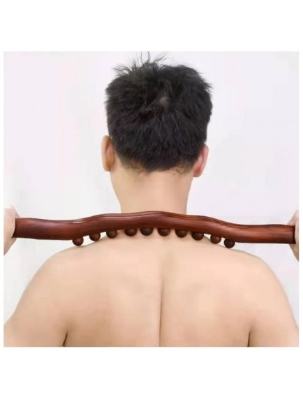 60 cm Doğal Ahşap Masaj Sopası