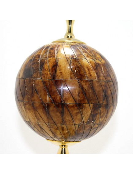 Pirinç Dünya Küre Kemikli