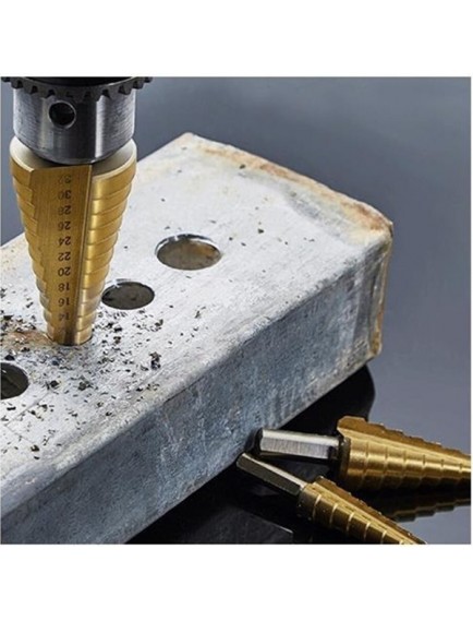 6 Parça Kademeli Matkap Ucu Seti