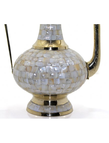 Pirinç Sedefli İbrik 55 Cm