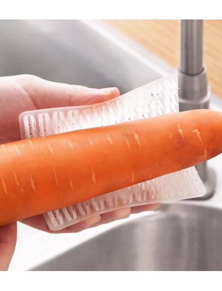Çok Amaçlı Sebze ve Meyve Temizleme Patates Soyma Fırçası