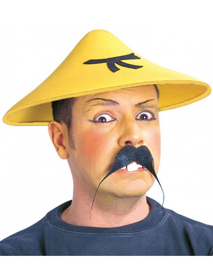 Uzak Doğu Asyalı Şapkası Sarı Renk