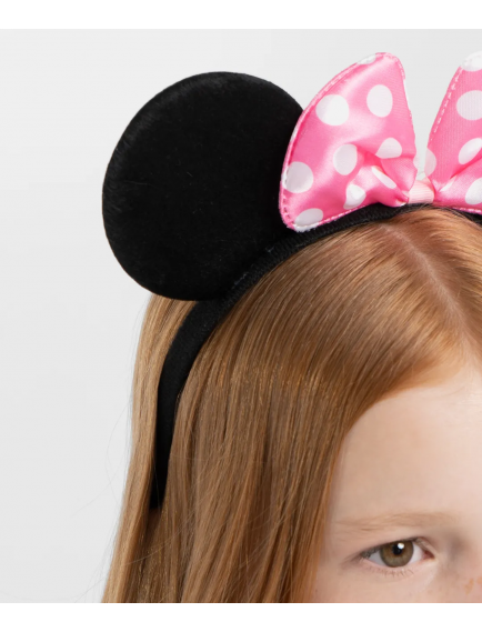 Pembe Fiyonklu Minnie Mouse Tacı