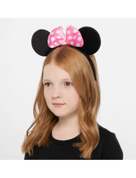 Pembe Fiyonklu Minnie Mouse Tacı