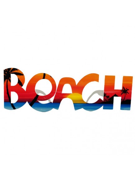 Beach Yazılı Parti Gözlüğü