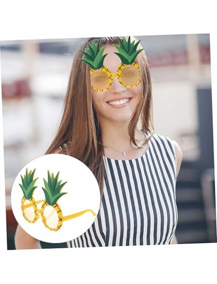 Tropikal Hawaii Ananas Şekilli Parti Gözlüğü