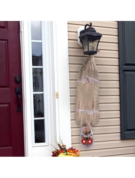 Halloween Sensörlü Işıklı Hareketli Mumya