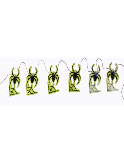 Örümcek Şekilli Asmalı Halloween Flama Banner Afiş 2 Metre