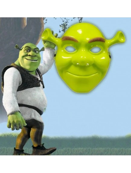 Yeşil Shrek Maskesi