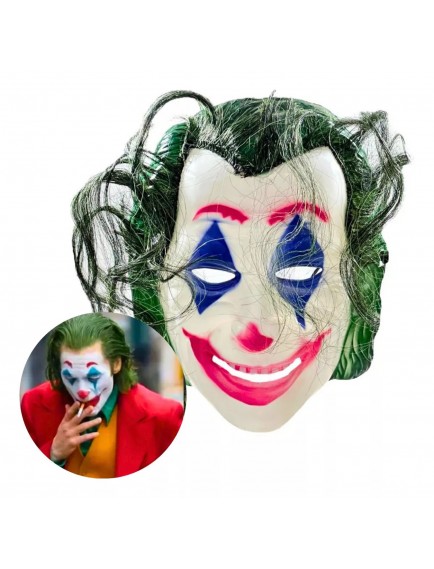 Joaquin Phoenix Joker Maskesi Yeşil Saçlı