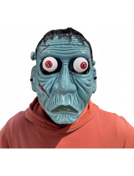 Frankenstein Temalı Sallanan Oynar Gözlü Maske