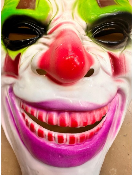 Psikopat Palyaço Temalı Joker Maskesi