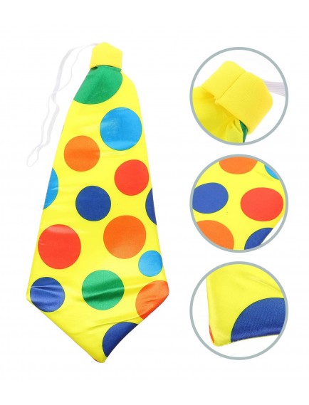 Palyaço Kravatı Lastikli Geniş Kesim