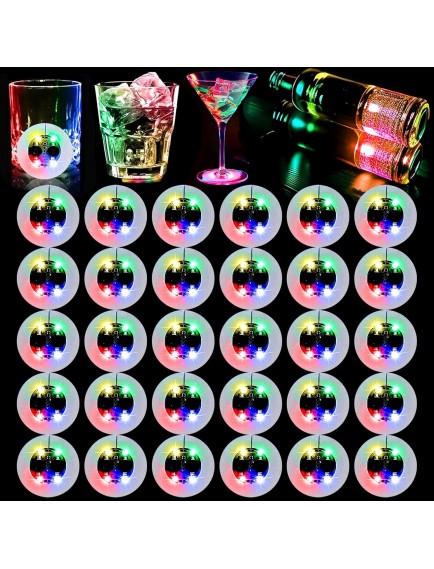 Işıklı Yapışkanlı Bardak Altı Aparatı Ledli 3 Modlu