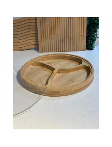 Kapaklı 3 Bölmeli Çerezlik