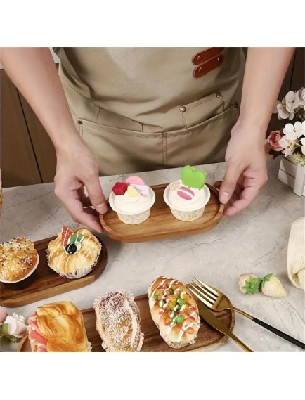 3'lü Oval Sunum Tabağı Seti