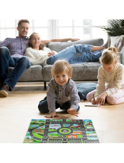 Çocuk Oyun Matı (Mutlu Şehir Hayatı)