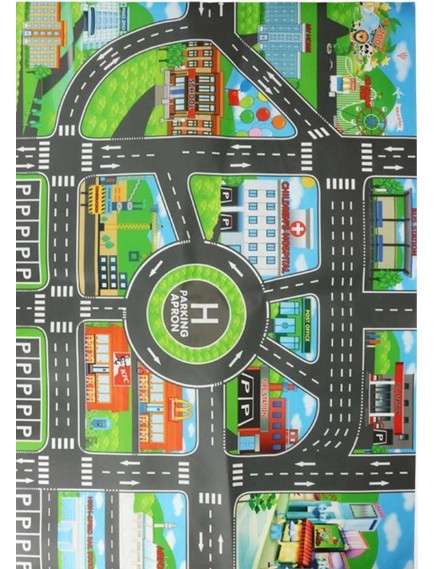 Çocuk Oyun Matı (Mutlu Şehir Hayatı)