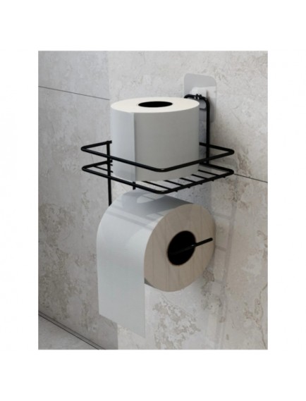 Pratik Yapışkanlı Metal Tuvalet Kağıdı Tutucu