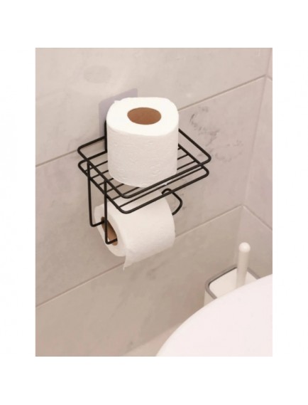 Pratik Yapışkanlı Metal Tuvalet Kağıdı Tutucu