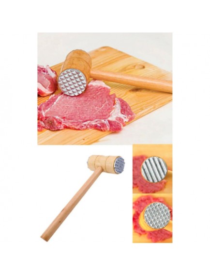 Ahşap Saplı Et Dövme Çekici