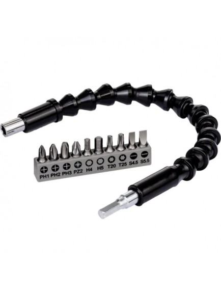 Esnek Şaftlı Tornavida Ucu Seti