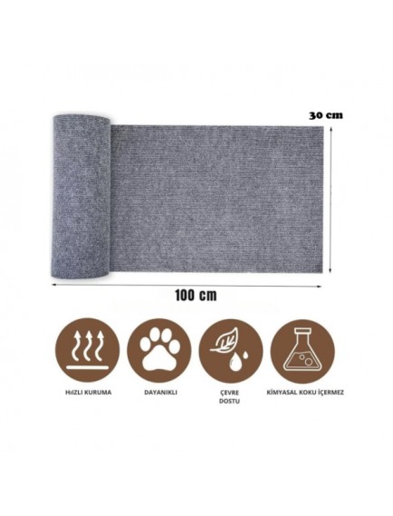 Yapıştırılabilir Kedi Tırmalama Matı