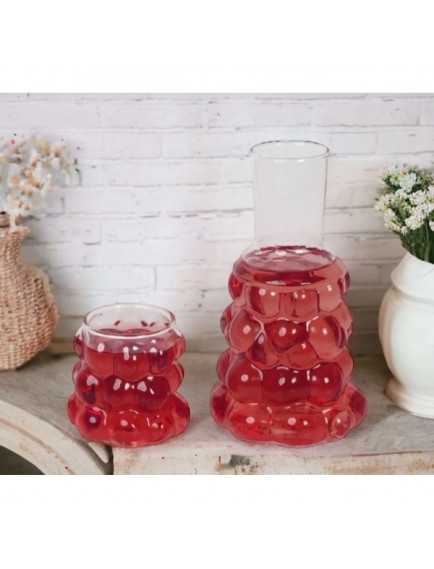 Üzüm Desenli Başucu Sürahisi