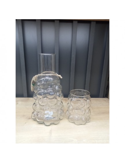 Üzüm Desenli Başucu Sürahisi