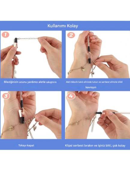 Bileklik Takma Yardımcı Aparatı