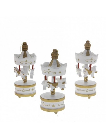 Dekoratif 6'lı Beyaz Mini Atlı Karınca