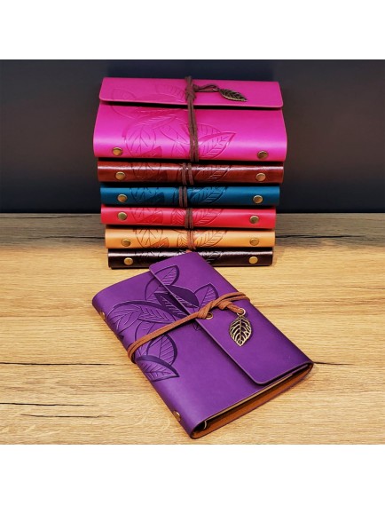 Yaprak Motifli Hatıra Defteri