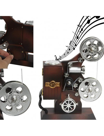 Film Makinesi Tasarımlı Müzik Kutusu