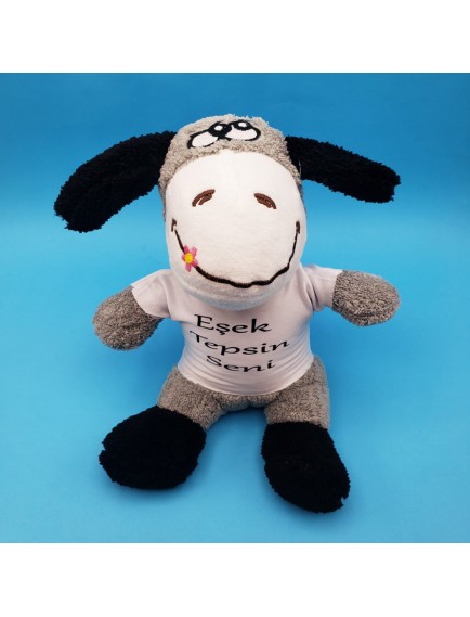 Eşek Tepsin Seni Tişörtlü Oyuncak Eşek