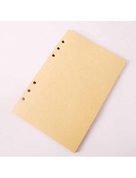 Deri Yaprak Desenli Çizgisiz Defter