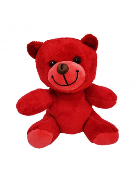 Kırmızı Peluş Oyuncak Ayıcık