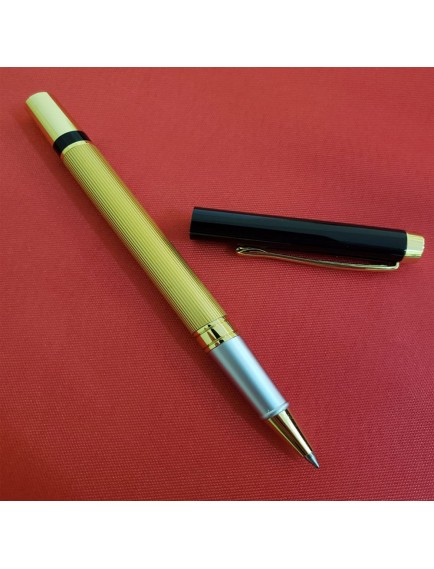 Kutulu Metal Roller Gold Siyah Kalem