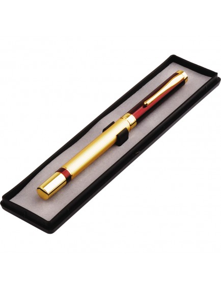 Kutulu Kırmızı Gold Tasarım Roller Kalem