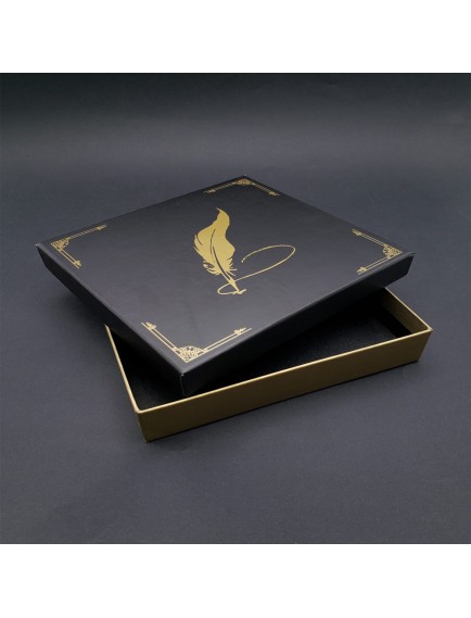 Tüylü Kalem Tasarımlı Hediye Kutusu