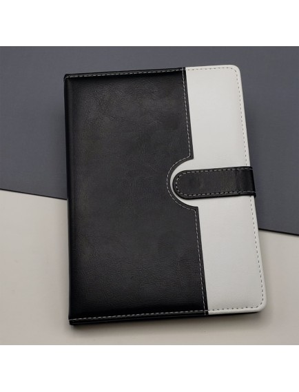 Tarihsiz Ajanda Defter Siyah Beyaz Renk