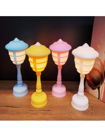 Renkli Sokak Lambası Tasarımlı Led Işık